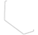 203830399664 - Heating and Ventilation: Hose for Mercedes-Benz: C230, C280, C350, CLK320, CLK350, CLK500, CLK55 AMG, CLK550 Image