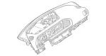 16768029049H15 - Body: Instrument Panel for Mercedes-Benz Image