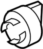 48412ET90B - : Knob-Steering Lock for Infiniti Image