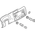 DC2Z15044D70FB - Body: Cluster Panel for Ford: E-150, E-250, E-350 Super Duty, E-450 Super Duty Image