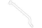 1907950900 - Trunk Lid: Hose Line for Mercedes-Benz Image