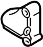 1194053J10 - Steering: Support for INFINITI: G20 Image image