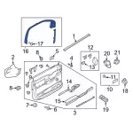 JL1Z7851752AB - Body: Window Molding for Ford Image