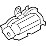 JL1Z7443150A - Body: Latch Assembly for Ford: Expedition | Lincoln: Navigator Image