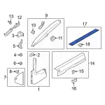 KR3Z6313208BA - : Sill Plate for Ford: Mustang Image