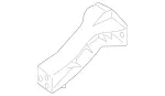4478850814 - Body: Support Bracket for Mercedes-Benz Image