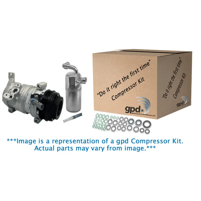 9645550 - Air Conditioning &amp; Heat: A/C Compressor Kit for GLOBAL PARTS DISTRIBUTORS Image