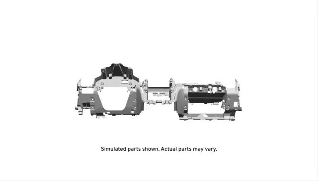 22953928 - : Dark Titanium Instrument Panel Lower Trim Panel for GM Image