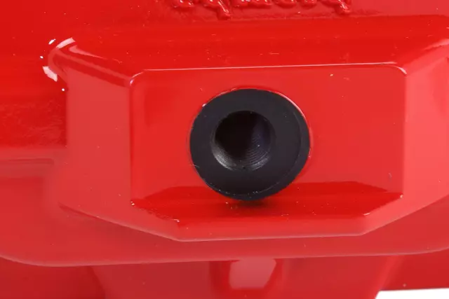 Red Front Driver Side Disc Brake Caliper Assembly - GM (84089123)