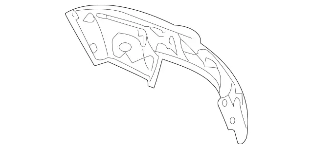 2306822028 - Panelling: Damping for Mercedes-Benz: SL500, SL55 AMG, SL550, SL600, SL63 AMG, SL65 AMG Image image