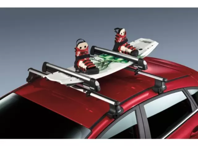 Ski/Snowboard Carrier, Roof Mounted, Flat Top - Ford (vm1pz7855100g)