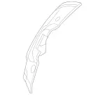 2116822030 - Panelling: Damping for Mercedes-Benz Image