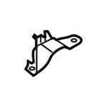 JL1Z16K038A - Body: Rear Bracket for Ford: Expedition Image