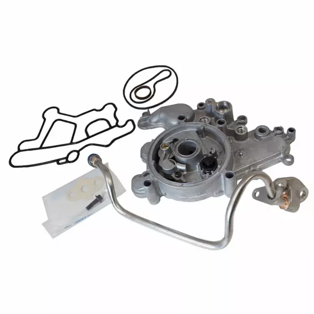 3C3Z6881CA - : 2003-2007 Ford Oil Filter Adapter for Ford: Excursion, F-250 Super Duty, F-350 Super Duty, F-450 Super Duty, F-550 Super Duty Image