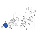 ML3Z8509B - : Pulley for Ford: F-150 Image