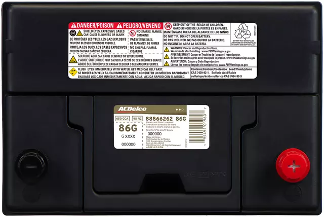 Vehicle Battery - GM (88866262)