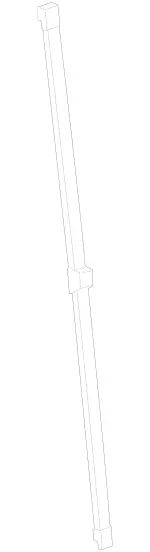 18203845 - Electrical: Rear Blade for Mercedes-Benz Image