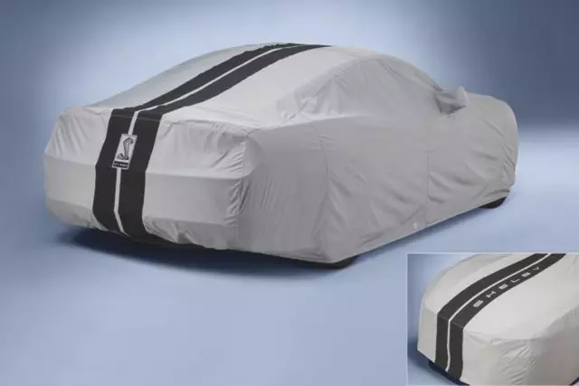 FR3Z19A412E - : Full Vehicle Cover - Weathershield, Shelby GT-350, With Cobra Logo for Ford: Mustang Image