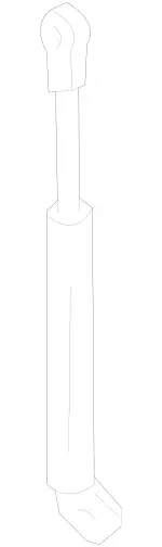 2207500136 - Trunk Lid: Spring for Mercedes-Benz Image