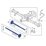 ML3Z4234B - Universals &amp; Rear Axle: Axle Shafts for Ford: F-150 Image
