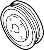 21051AR000 - : Pulley for INFINITI: M45, Q45 Image