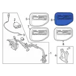 NL3Z10370AAF - Body: Door Assembly for Ford Image
