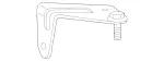 2213202043 - Rear Axle: Holder for Mercedes-Benz: CL65 AMG Image