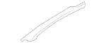 23069006257E79 - Body: Windshield Pillar Trim for Mercedes-Benz Image