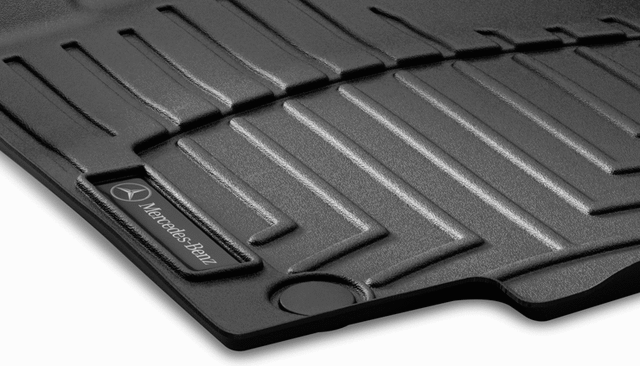 16668035019051 - Interior: Floor Mat Trays, Classic, Set, 3-Piece for Mercedes-Benz Image