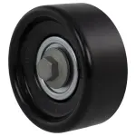 YS384 - Cooling System: Motorcraftâ„¢ Accessory Drive Belt Idler Pulley for Ford: E-350 Super Duty, E-450 Super Duty, F-250 Super Duty, F-350 Super Duty, F-450 Super Duty, F-550 Super Duty Image