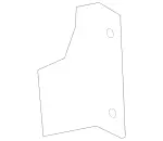 9065050001 - Cooling System: Side Shield for Mercedes-Benz Image