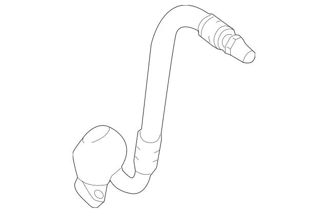 2048304815 - : Refrigerant Line for Mercedes-Benz: GLK350 Image