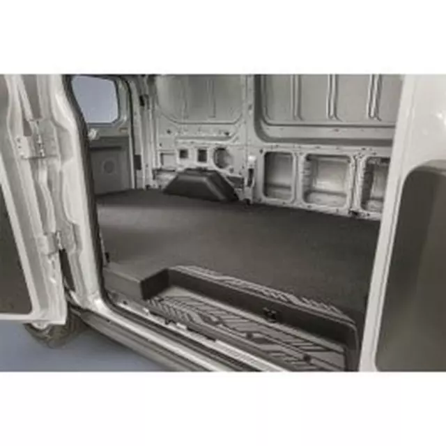FK4Z16112C30AA - Interior: Cargo Mat - Rubber - Medium Series - Black for Ford: Transit-150, Transit-250, Transit-350, Transit-350 HD Image