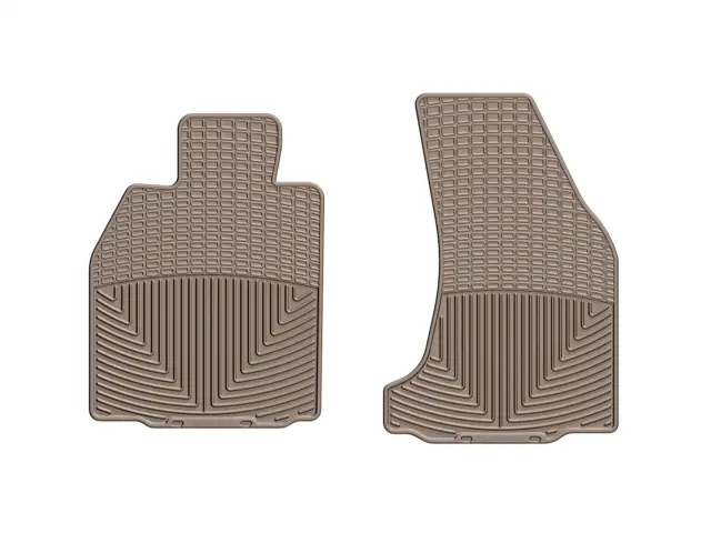 W55TN - Accessories: Front Tan All Weather Floor Mats for WeatherTech Image