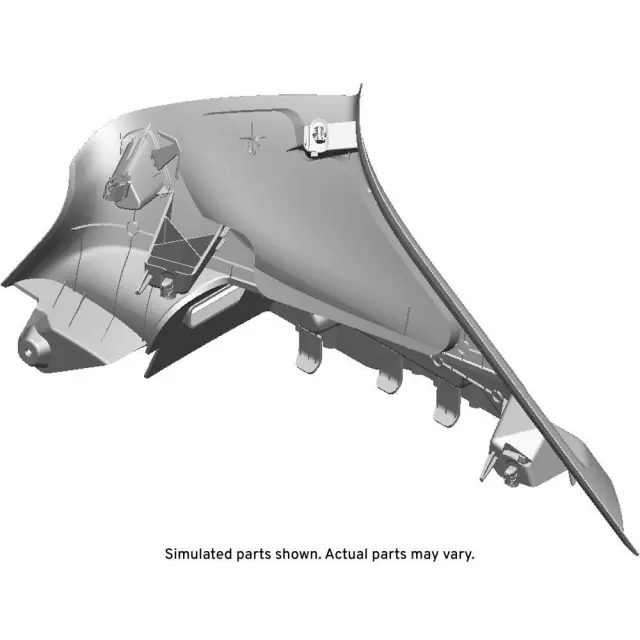 84216113 - Body: Upper Quarter Trim for GM Image