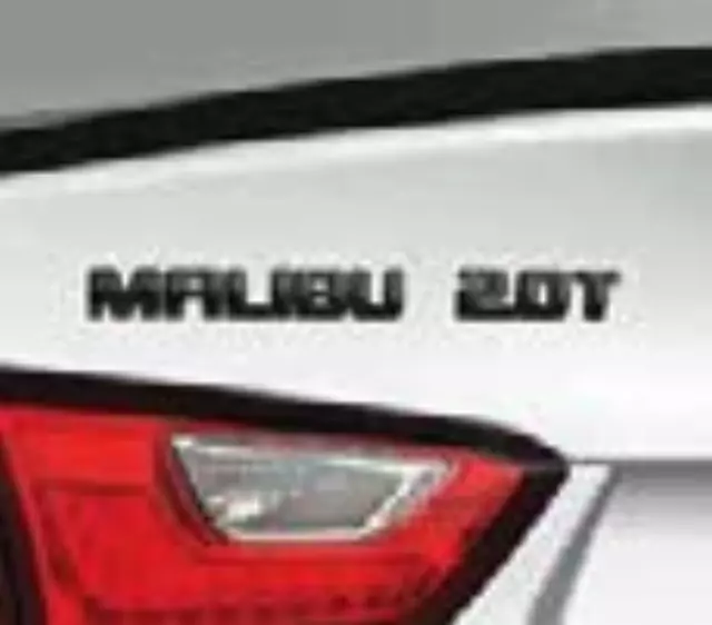 2017 Malibu Badge Kit - Door Malibu - Rear Malibu 2.0T - GM (84023560)