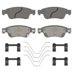OEX1287 - : OEX Front Disc Brake Pad Set Premium Ceramic for WAGNER BRAKE Image