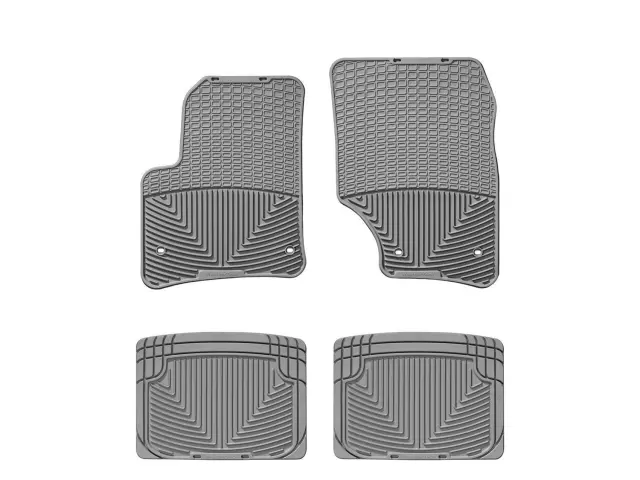 W46GRW20GR - Accessories: Front &amp; Rear Grey All Weather Floor Mats for WeatherTech Image