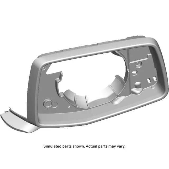 84575674 - : Passenger Side Door Mirror Housing Bezel for GM Image