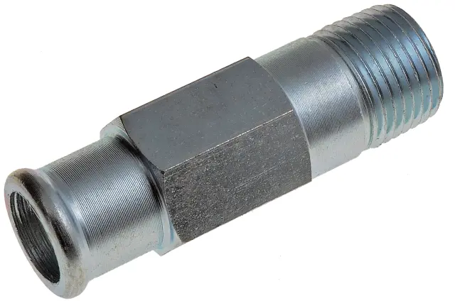 56237 - : Heater Hose Connectors - 3/4 In. Hose X 1/2 In. Npt X 2-3/4 In. Long Nipple for Dorman Image
