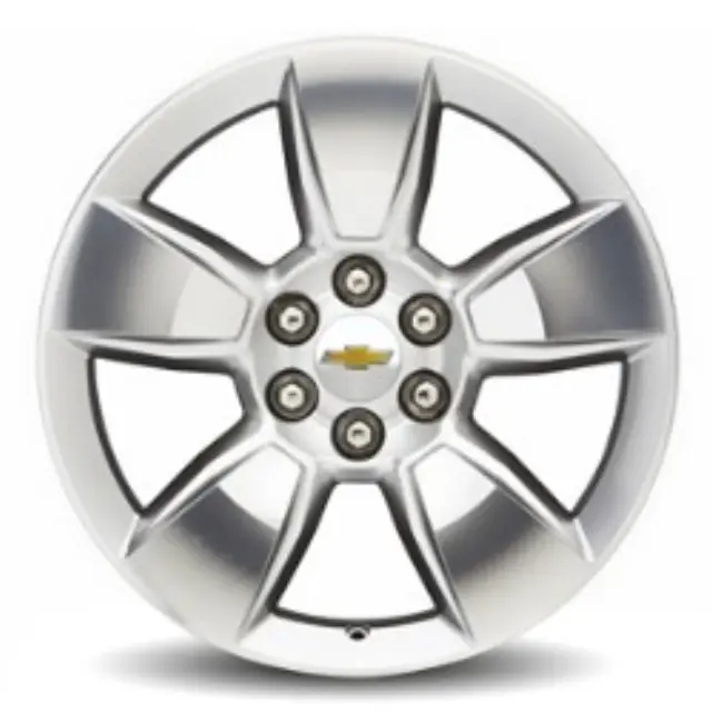23464384 - Wheels: 18 Wheel, Silver 5 Spoke for Chevrolet: Colorado Image