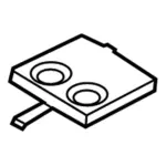 BL3Z1613562AH - : Cup Holder for Ford: F-150, F-250 Super Duty, F-350 Super Duty, F-450 Super Duty Image