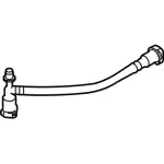 3W1Z9G271AA - Emission System: Connector for Lincoln: Town Car Image