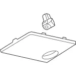 6S4Z58519A70AB - Body: Overhead Console for Ford: Focus Image