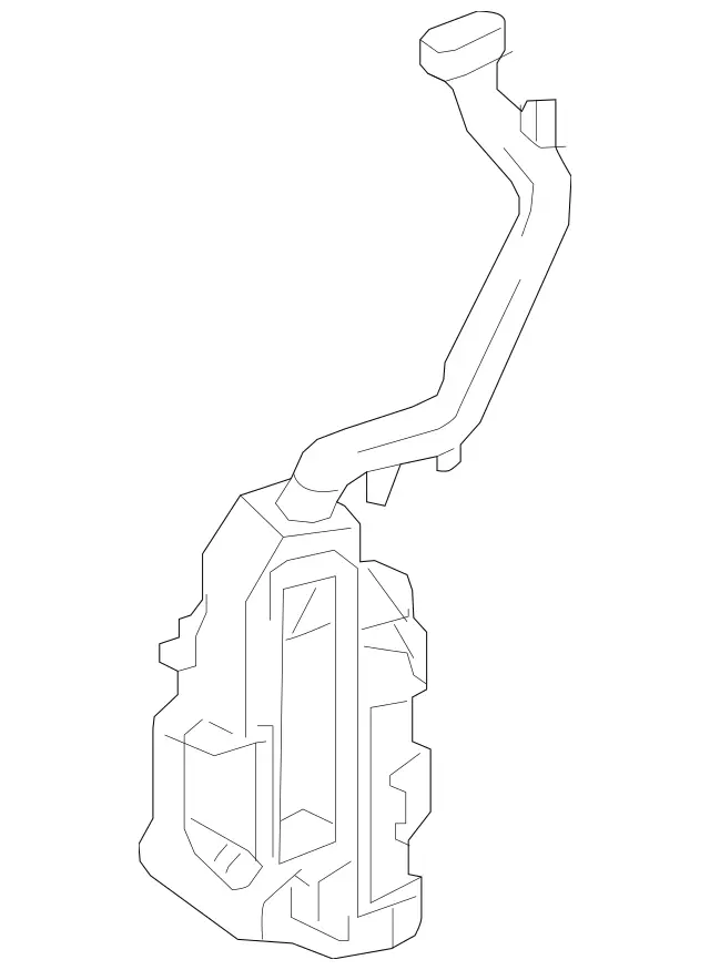 1568690020 - : Washer Fluid Reservoir for Mercedes-Benz Image