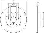 355101732 - : Disc Brake Rotor for Hella Pagid Image