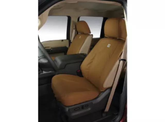 VFL3Z15600D20DB - Interior: Kit Front Seat Cover for Ford: E-350 Super Duty, E-450 Super Duty, F-150, F-250 Super Duty, F-350 Super Duty, F-450 Super Duty, F-550 Super Duty Image