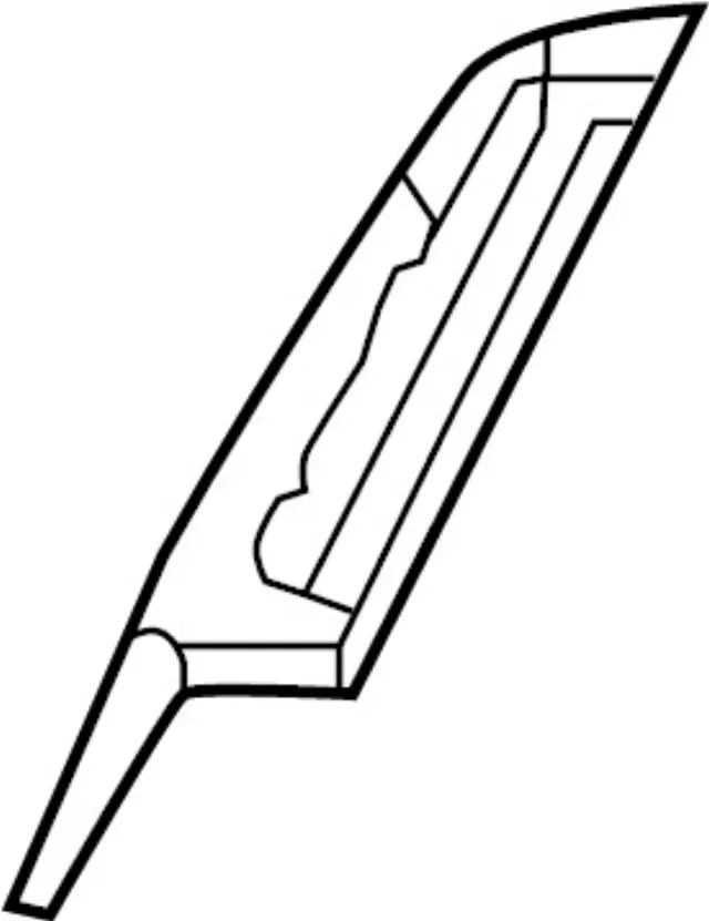 802D35VG0A - Body: Applique for INFINITI: QX55 Image