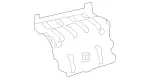 2116821671 - : Shielding for Mercedes-Benz: E320, E500, E55 AMG Image