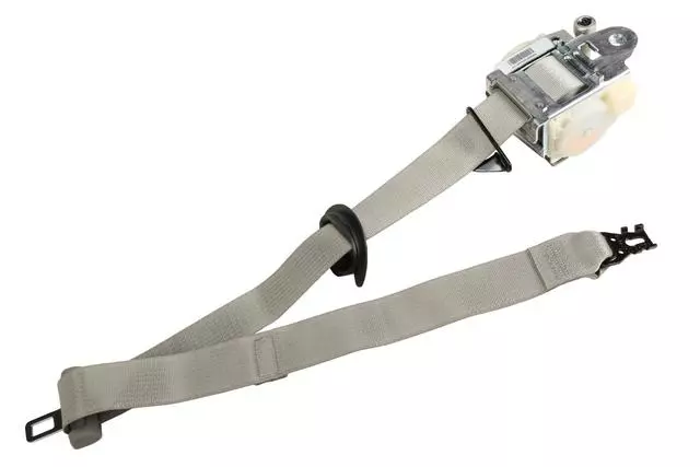 Medium Titanium Driver Seat Belt with Retractor and Pre-Tensioner - GM (19332712)